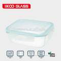 Clear Rectangular Oven And Microwave Safe Salad Food Containers With Lid For Wholesale China Manufacturer